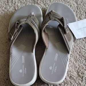 Clarks Cloudsteppers Brown Sandals